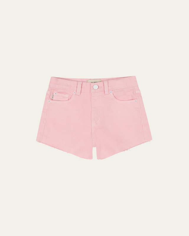 Girl's Lucy High Rise Shorts, Size 7-16